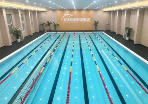 山東膠州天拓游泳健身俱樂(lè)部恒溫泳池